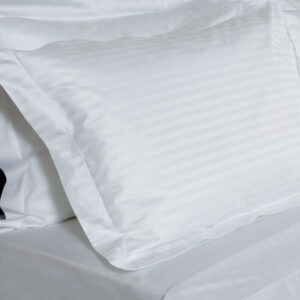 ΜΑΞΙΛΑΡΟΘΗΚΗ 240TC 80%Cot 20% POL SATIN STRIPE 1CM οριζ Φάκελος - Image 2